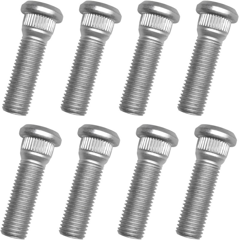 Wevdn 8PCS Car Wheel Studs, M12×1.5 & 49mm Long Extended Steel Wheel Lug Bolts Kit, OEM#90942-02049 Wheel Bolt Replacement for RAV4 iM Matrix Highlander IS350, Car Accessories - Image 1